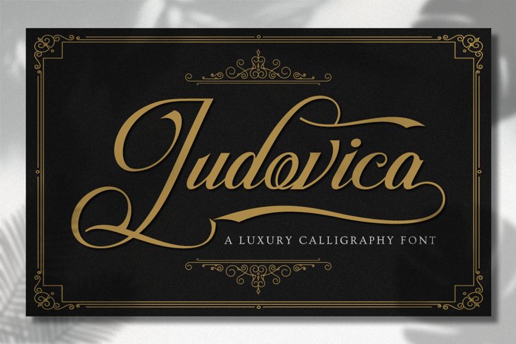 ludovica // A Modern Calligraphy Font example image 1