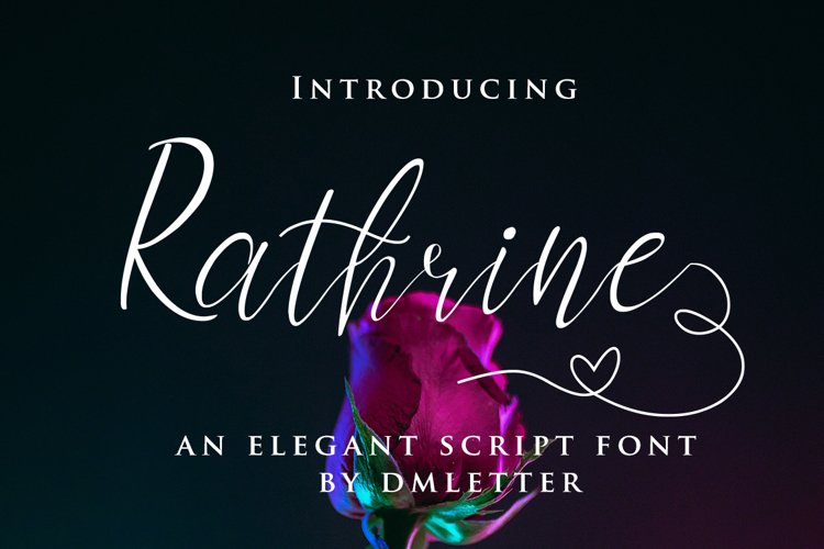 Rathrine - Elegant Script Font example image 1