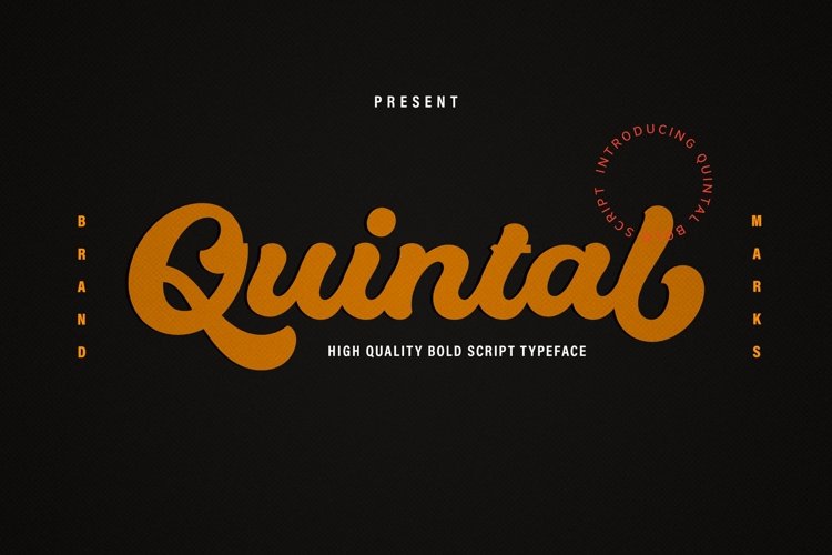 Quintal Bold Logotype example image 1