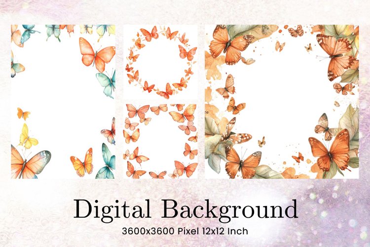 Butterfly Background Image 2