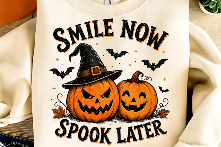 Funny Halloween Shirt, Spooky Season PNG, Cute Pumpkin PNG