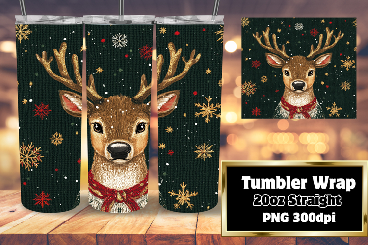 Christmas Tumbler Wrap Image 10