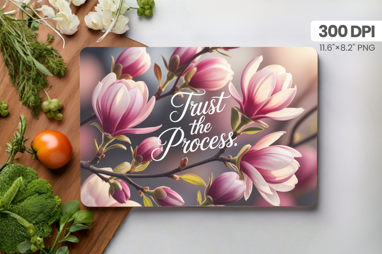 Inspirational Quotes Cutting Board PNG Design, Motivational