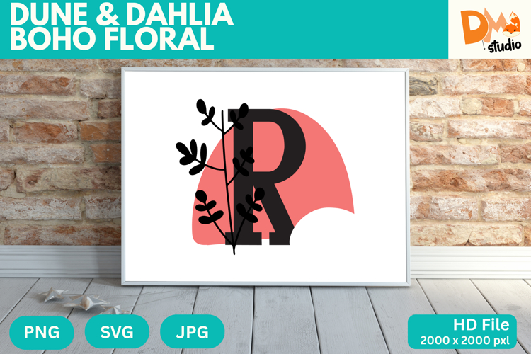 Boho Flower SVGs Image 5