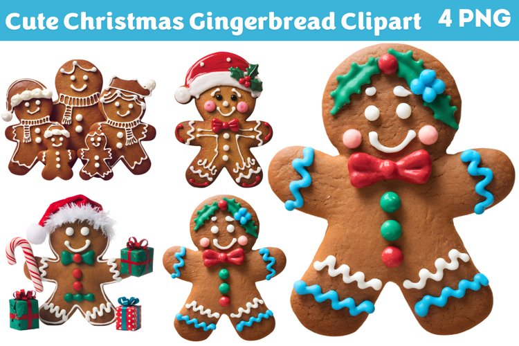 Gingerbread Clipart Image 5