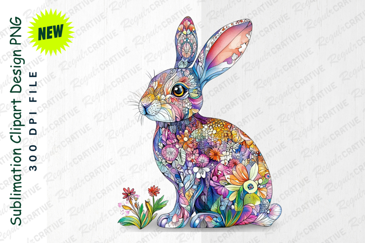 Easter Bunny Illustration Image 17