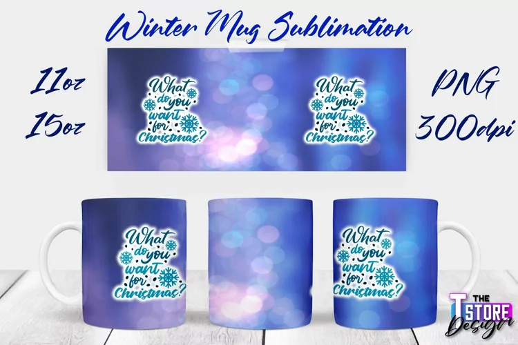 Winter Mug Sublimation | Winter 11 oz |15 oz Mug Sublimation