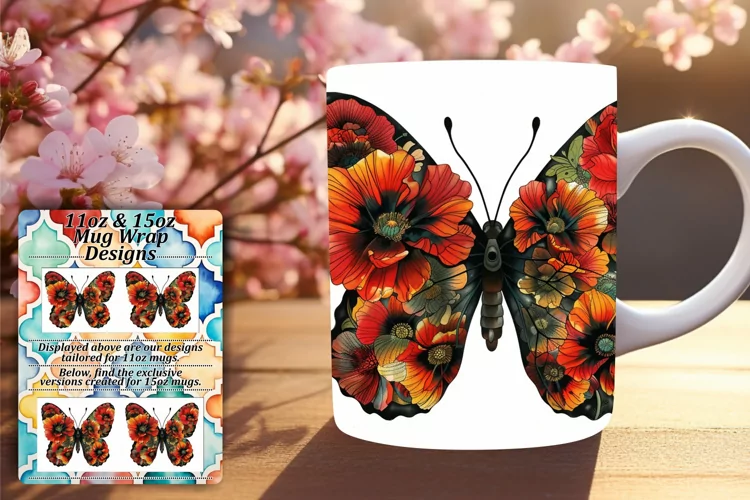 Pastel Paradise: Butterfly Mug Edition