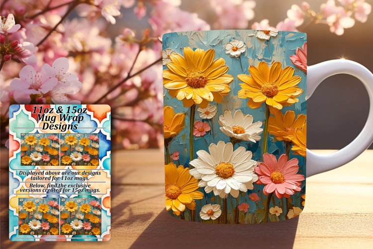 Mug Magic with Spring Patterns example image 1