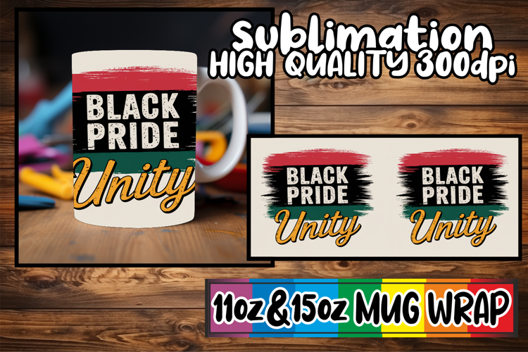 Enchanting evenings 11oz 15oz mug wrap, Juneteenth