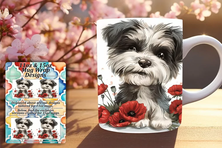 Happy Critter Carnival Mug Sublimation 15oz