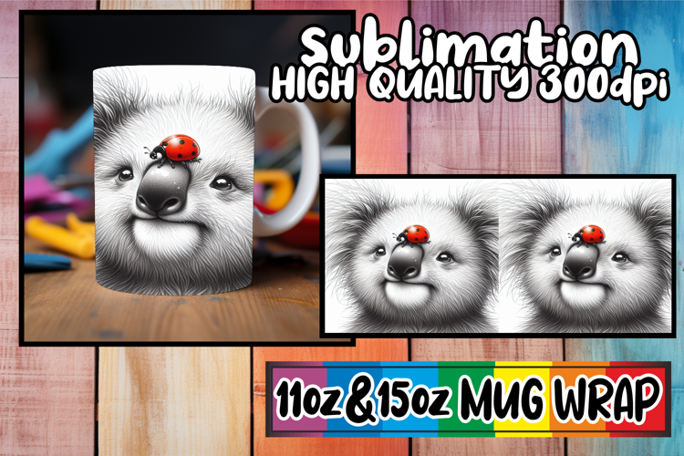 Cozy vibes sublimation print wrap, Cute Animals