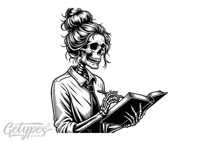Skeleton Clipart Image 6