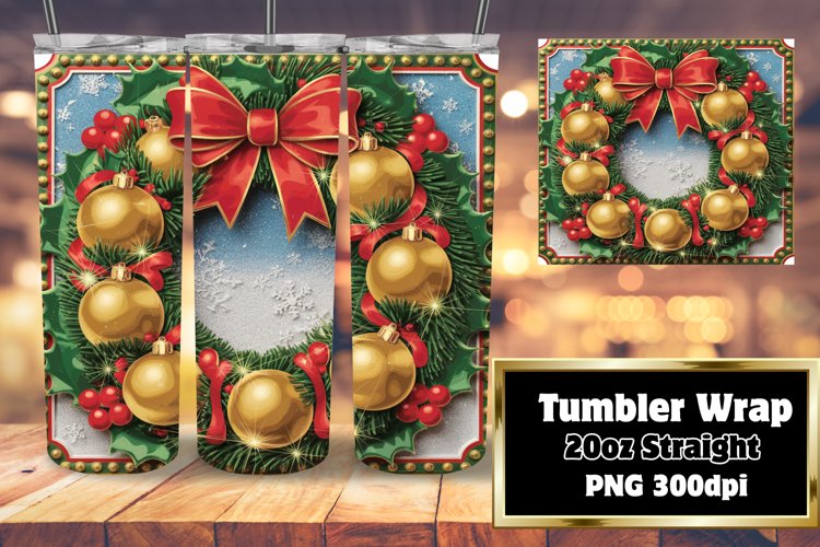 Christmas Tumbler Wrap Image 18