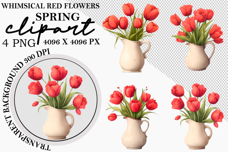 Cute Flowers Clipart Image 16