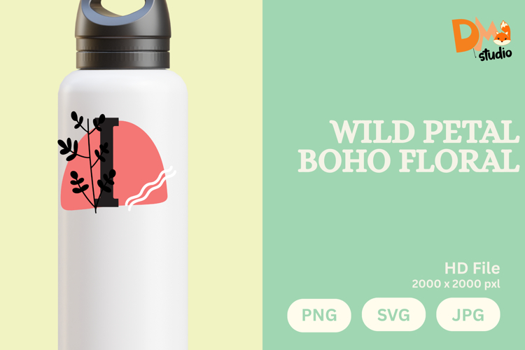 Boho Flower SVGs Image 2