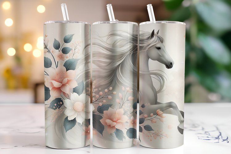 Horse Tumbler Wrap | Sublimation