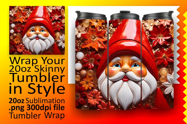 Christmas Tumbler Wrap Image 21