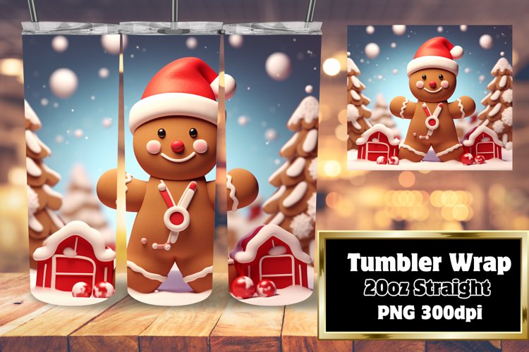 Christmas Tumbler Wrap Image 2