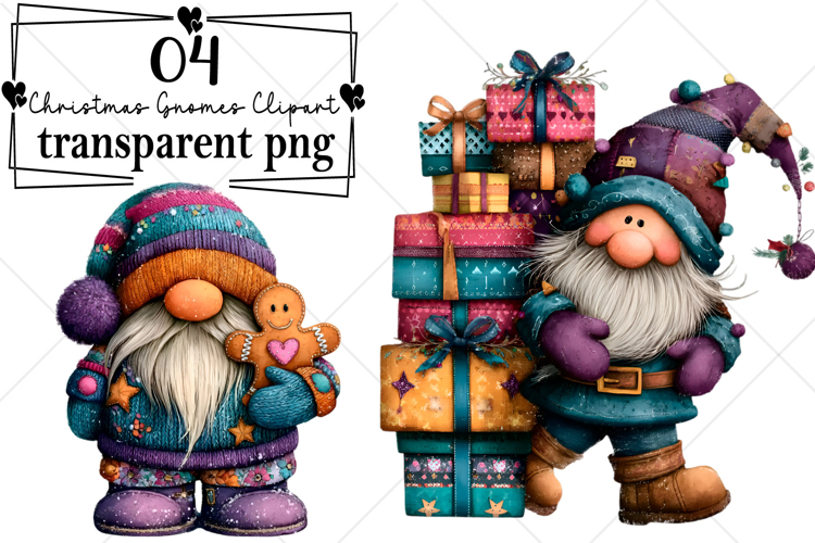 Christmas Gnomes Png Image 16