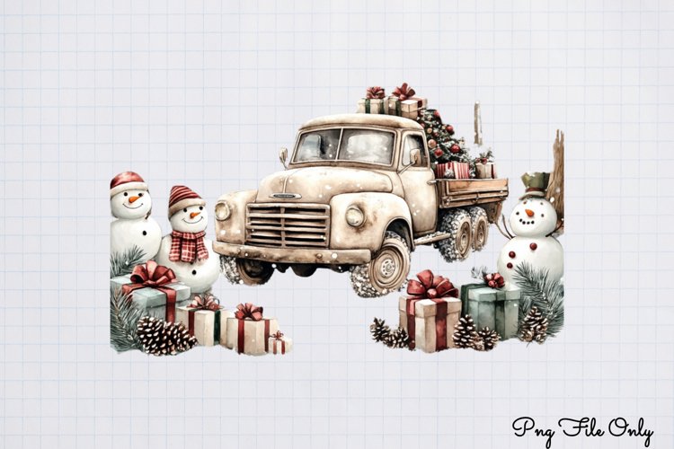 Rustic Christmas Clipart Image 9