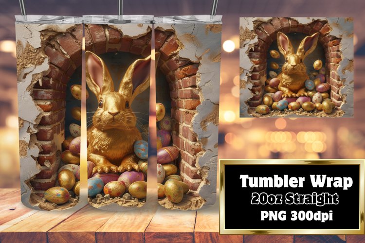 Easter Bunny Hideaway Sublimation