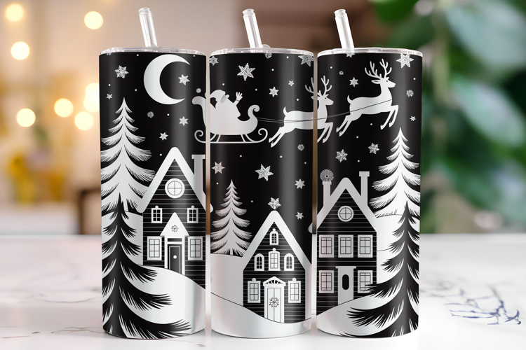Christmas Tumbler Wrap Image 6
