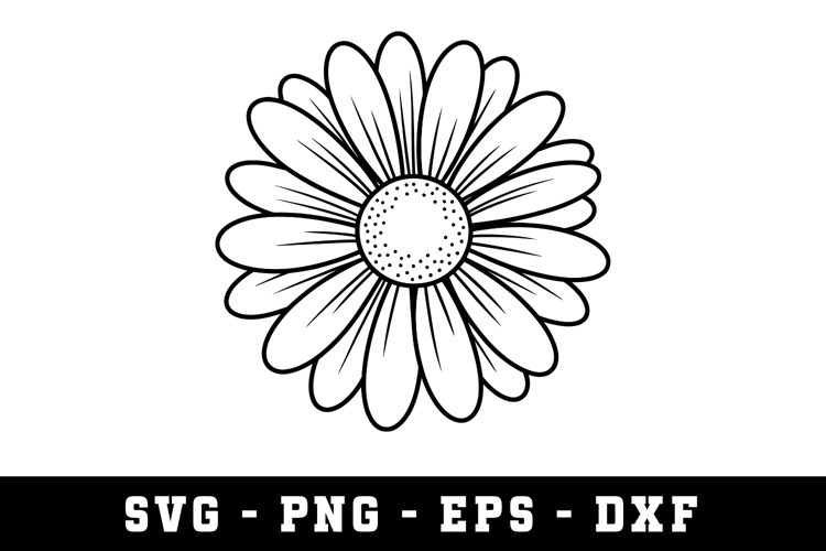 Flower Silhouette Image 9