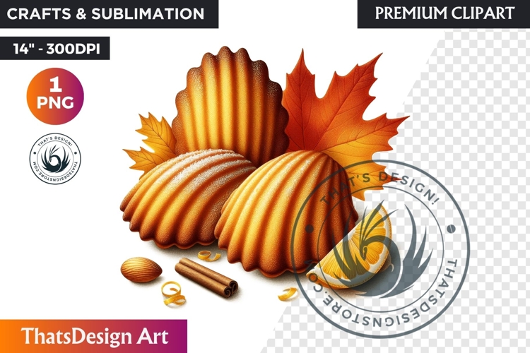 Autumn Clipart, Cozy Fall PNG Baking & Kitchen, Bakery