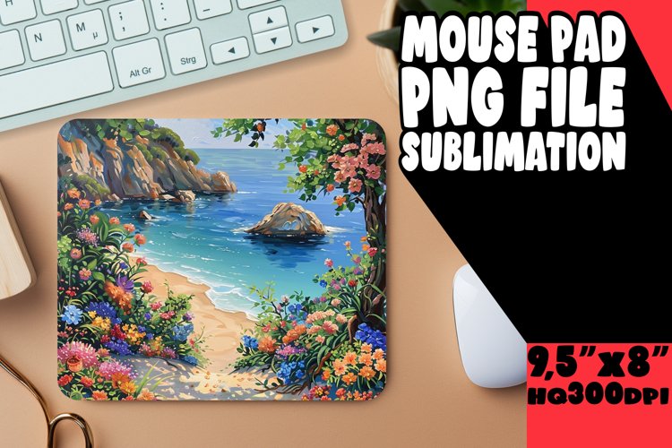 Idyllic Landscape Mouse Pad Design example image 1