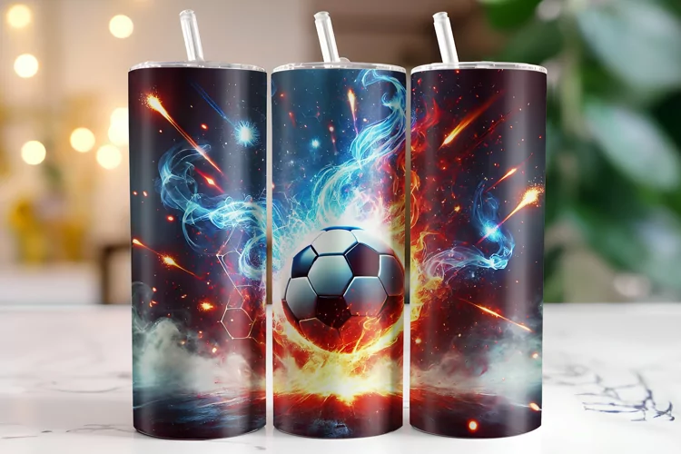 Football Tumbler Wrap | Sublimation | Tumblers