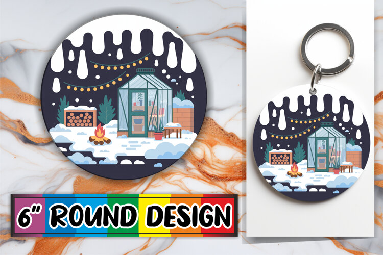 Bright Circle Designs for Gifts, Winter example image 1