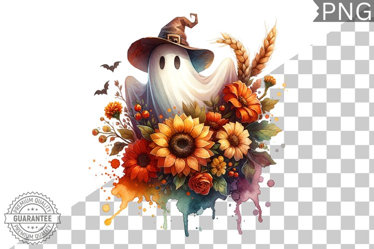 Halloween Ghost Clipart Image 16