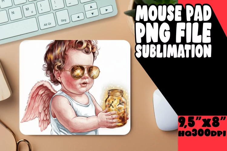 JOYFUL mouse MAT Playful Ideas, Cupid