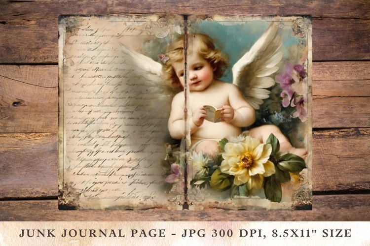 Printable Junk Journal Pages baby 2