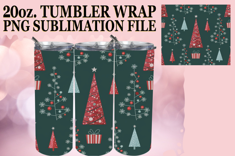 Christmas Tumbler Wrap Image 6