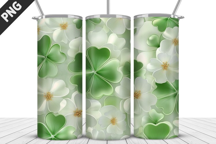 St Patricks Day Tumbler Wrap| Sublimation Design