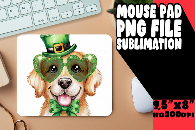 BLISSFUL MOUSE MAT FUN IDEAS, St Patrick example image 1