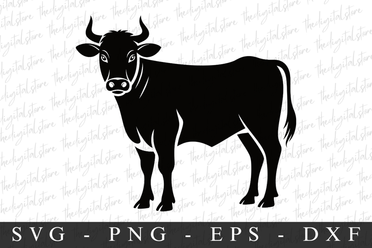 Cute Cow Svg Image 16