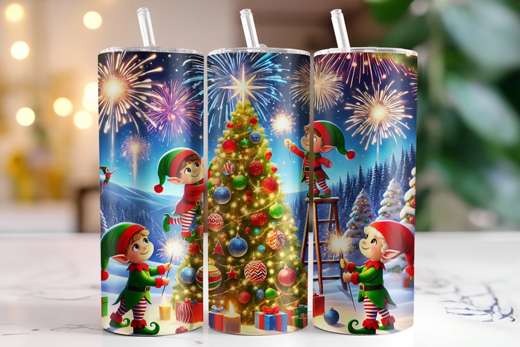 Christmas Tumbler Wrap Image 9