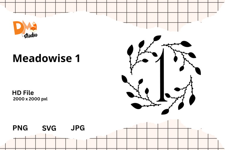 Floral Monogram Letter Svg Image 19