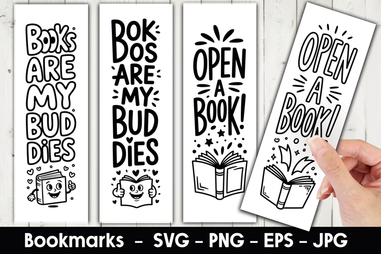 Books Open Bookmark Sublimation