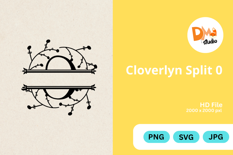 Cloverlyn Split Monogram