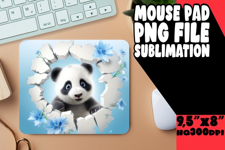 Entertaining Mouse Pad with Adorable Animals