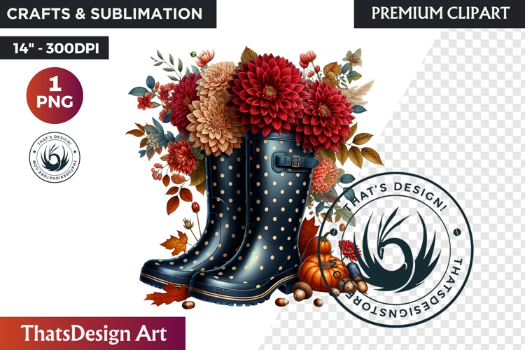 Rain Boots Clipart Image 17