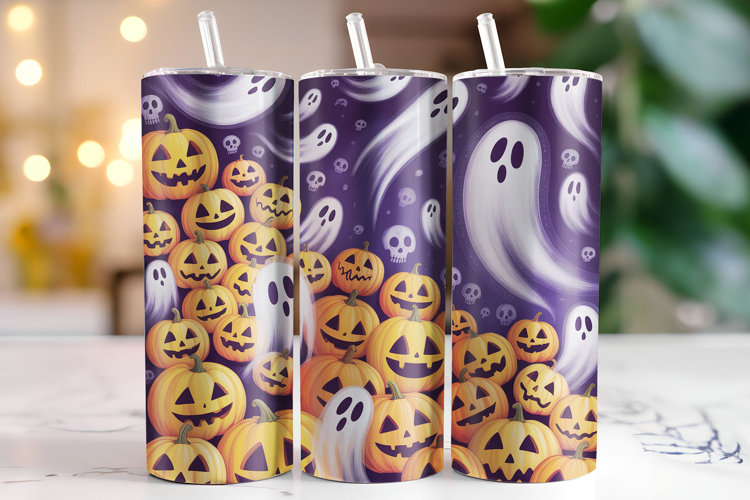 Halloween Tumbler Wrap Image 12