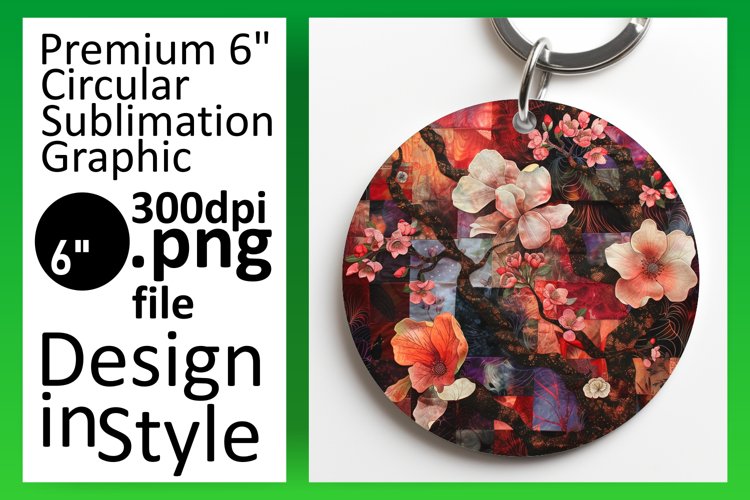 Dynamic Sublimation Circle Designs example image 1