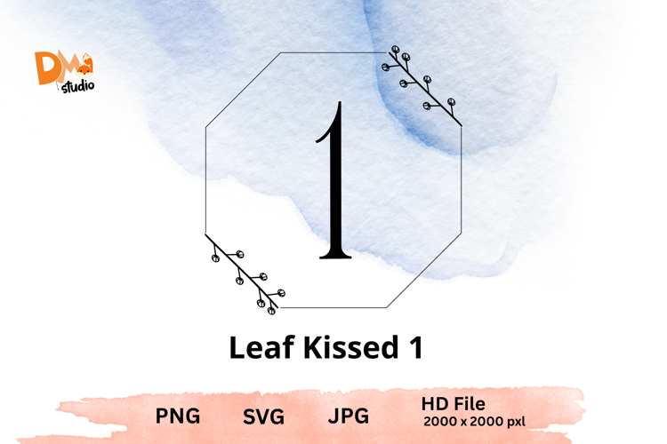 Leaf Kissed Monogram