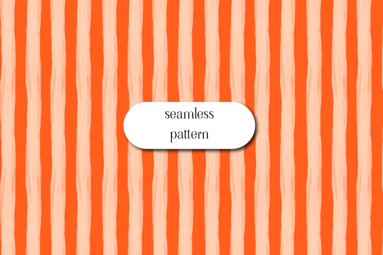 Pink and Blue Vertical Striped Seamless Pattern