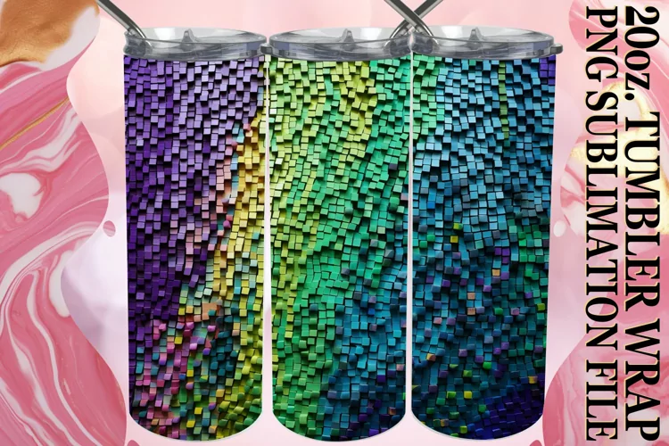 Playful Patterned 20oz Tumbler